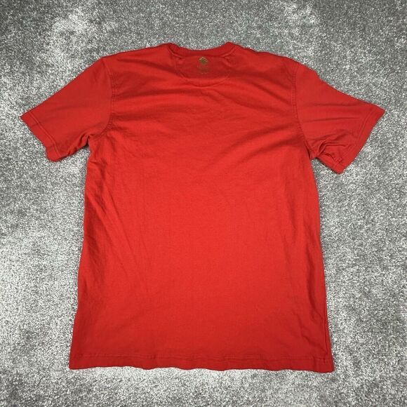 Team GB Olympics T-Shirt Mens Medium Lion Logo Red Activewear Pullover Sports - Picture 7 of 8